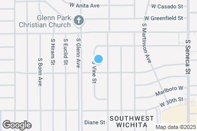 Map image of the property - 2938 S Vine St