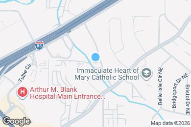 Map image of the property - 1111 Westchester Ridge NE