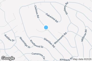Map image of the property - 3632 Ravenwood Ln