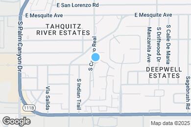 Map image of the property - 1312 S Camino Real