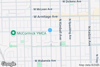 Map image of the property - 3501 W Cortland St