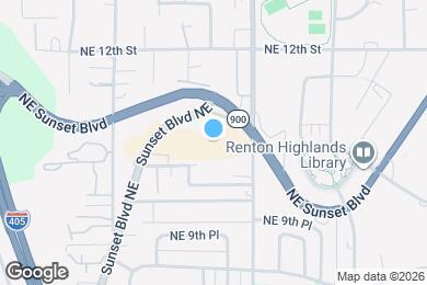 Map image of the property - 1150 NE Sunset Blvd