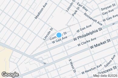 Map image of the property - 132 N West St