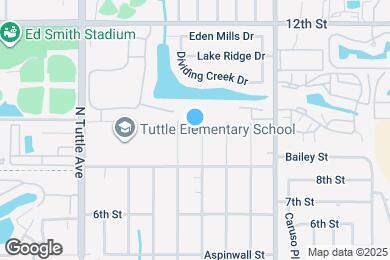 Map image of the property - 919 N Conrad Ave