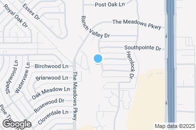 Map image of the property - 1133 Walnut Hill Ln