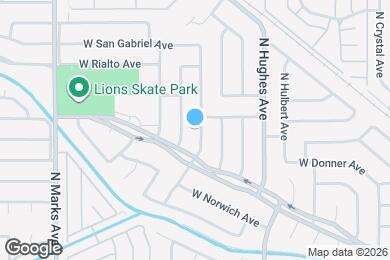 Map image of the property - 4577 N Lorna Ave