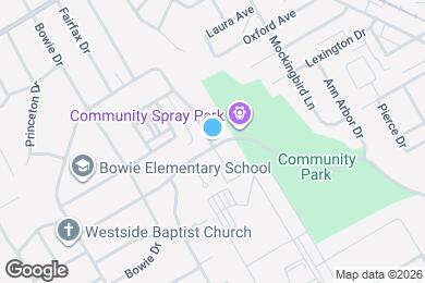 Map image of the property - 1523 E Beverly Dr