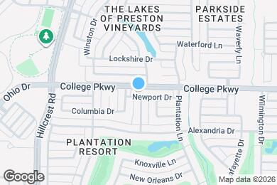 Map image of the property - 11112 Newport Dr