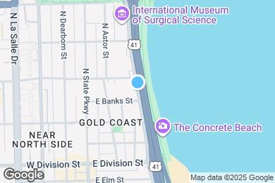 Map image of the property - 1356 N Lake Shore Dr