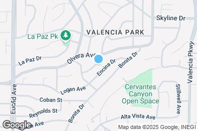 Map image of the property - 5463 San Onofre Terrace