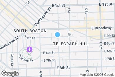 Map image of the property - 595 E 4th