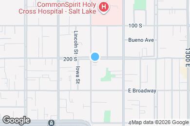 Map image of the property - 1004 E 200 S