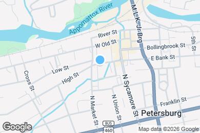 Map image of the property - 124 W Bank St