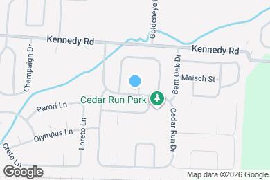 Map image of the property - 720 Cedar Run Dr
