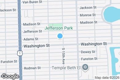 Map image of the property - 1512 Adams St