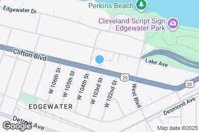 Map image of the property - 10310 Clifton Blvd