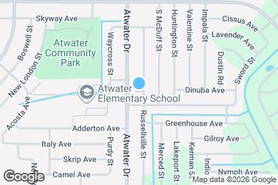 Map image of the property - 1347 Russellville St