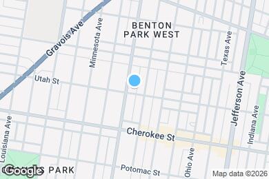 Map image of the property - 2851 Utah St
