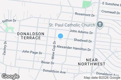 Map image of the property - 716 Shadwell Dr