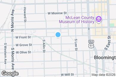 Map image of the property - 706 W Front St