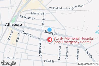Map image of the property - 69 Emory St