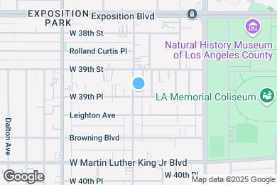Map image of the property - 1135 W 39th Pl
