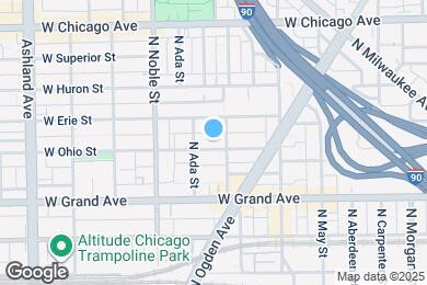 Map image of the property - 1310 W Ohio St