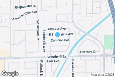 Map image of the property - 884 Carnival Ave