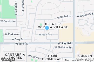 Map image of the property - 4179 W Gail Dr