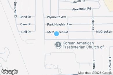 Map image of the property - 9203 S Highland Ave