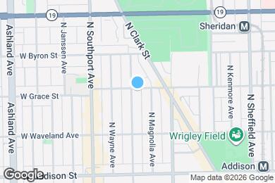 Map image of the property - 3765 N Lakewood Ave