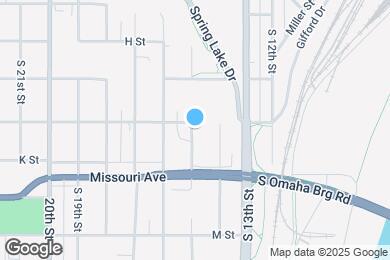 Map image of the property - 4507 S 15th St