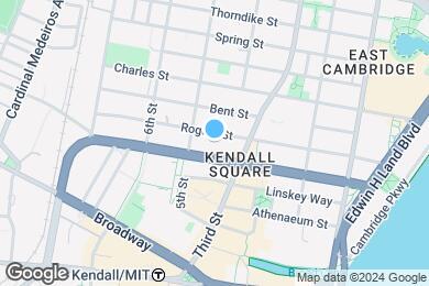 Map image of the property - Lofts at Kendall Square