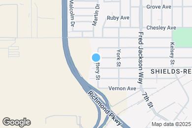 Map image of the property - 101 Sanford Ave