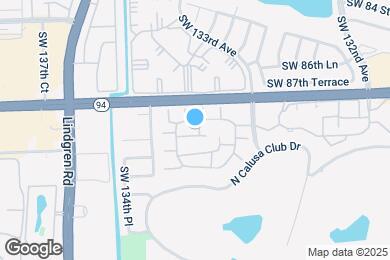 Map image of the property - 13350 SW 88th Ter