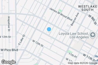Map image of the property - 1039-1045 3/4 S Bonnie Brae St