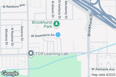 Map image of the property - 641 N Ventura St