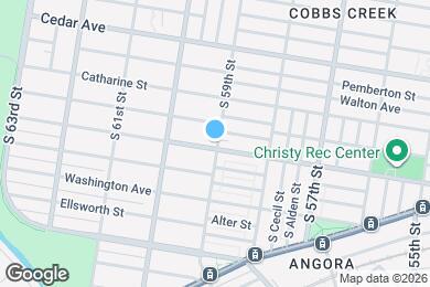 Map image of the property - 5901 Christian St