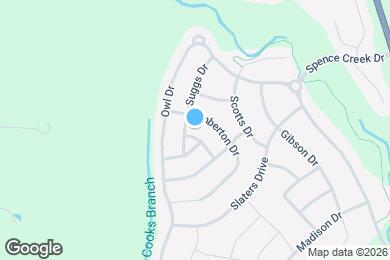 Map image of the property - 702 White Oak Dr