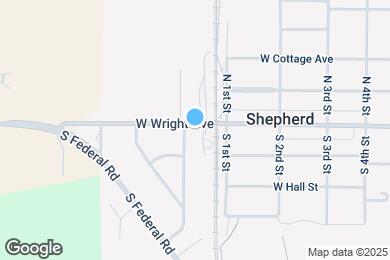 Map image of the property - 423 W Wright Ave