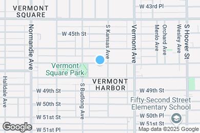 Map image of the property - 1118 W 47th St