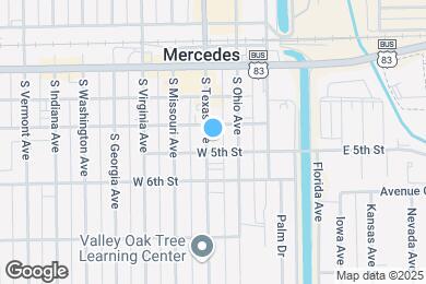 Map image of the property - 428 S Texas Ave