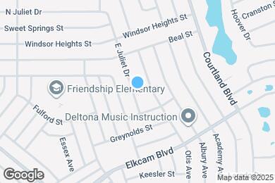 Map image of the property - 2535 E Juliet Dr