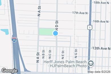 Map image of the property - 1401 14th Ave N