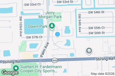 Map image of the property - 9810 SW 57th St