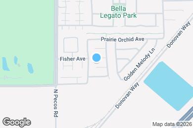 Map image of the property - 3618 Calendula Canyon Ct