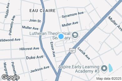Map image of the property - Hillcrest Apartments