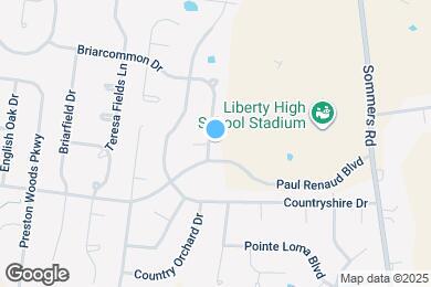 Map image of the property - 304 Country Trail Dr