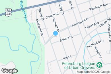 Map image of the property - 2212 Ferndale Ave