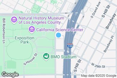 Map image of the property - Hub LA Coliseum